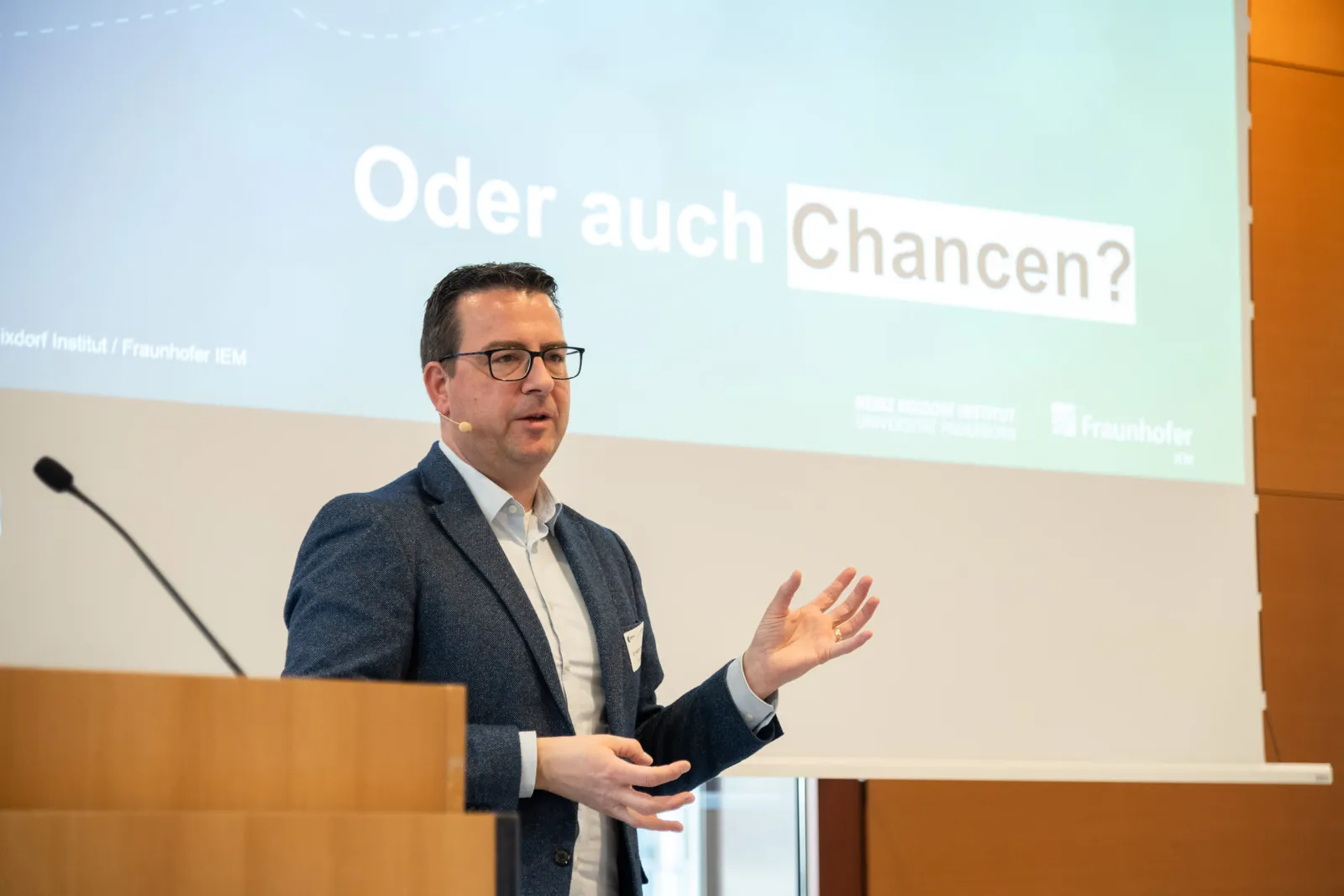 Vortrag über Chancen der Cybersicherheit