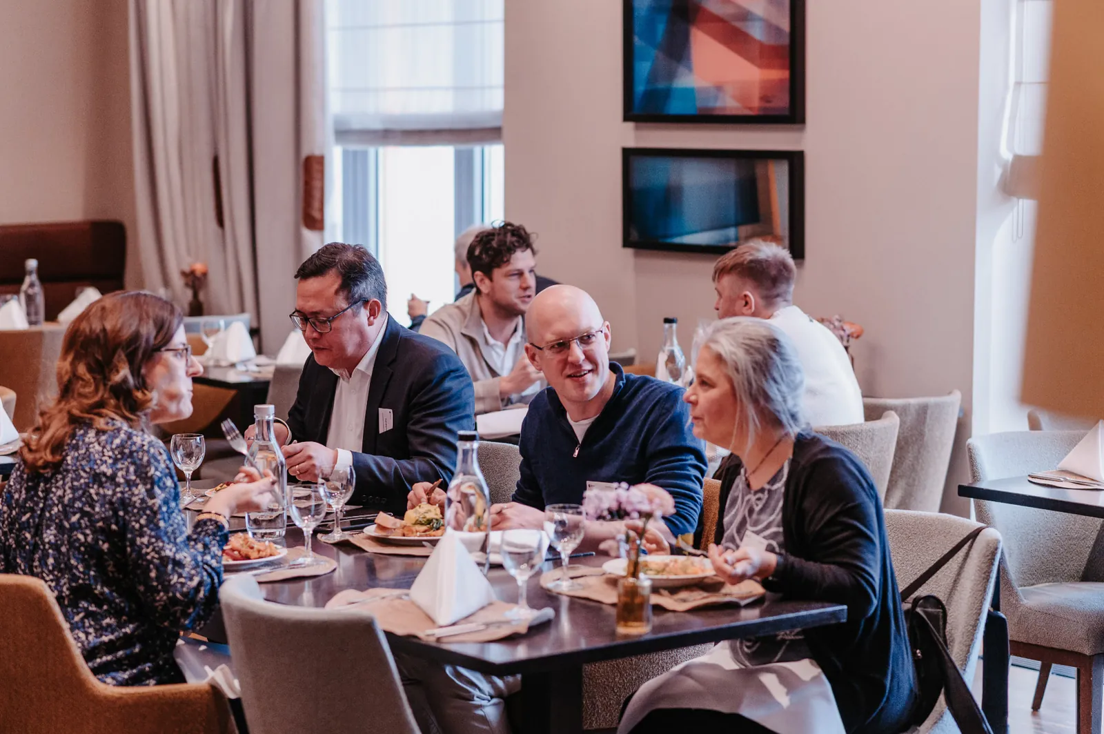 Gemeinsames Mittagessen im Ameron Hotel Köln